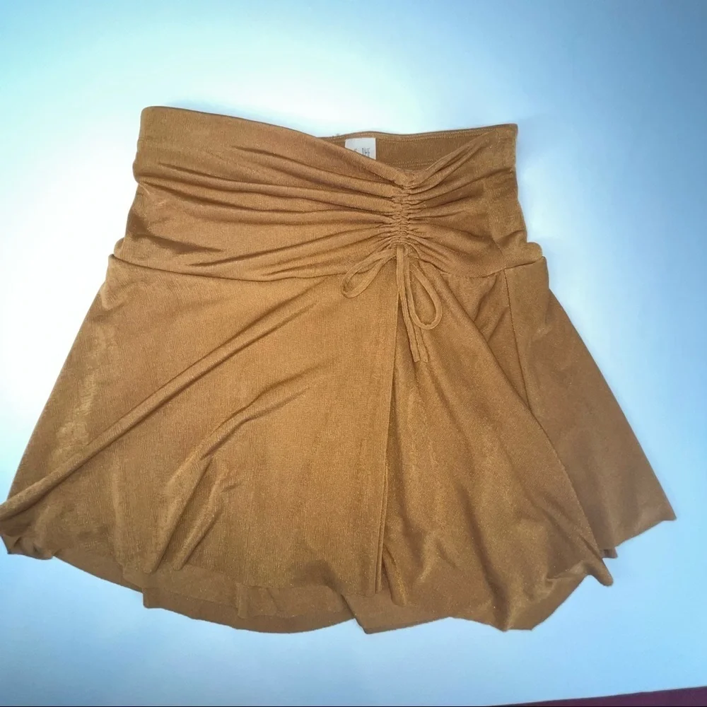 Free People Who's That Mini Skirt Cathaway Spice XS